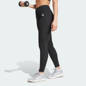 ADIDAS WOMEN'S OPTIME ESSENTIALS POCKET BACK FULL-LENGTH TIGHT