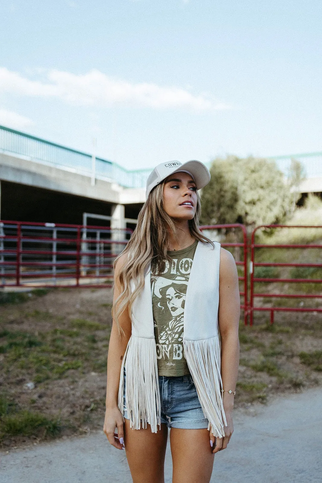 Adios Cowboy Graphic Tank