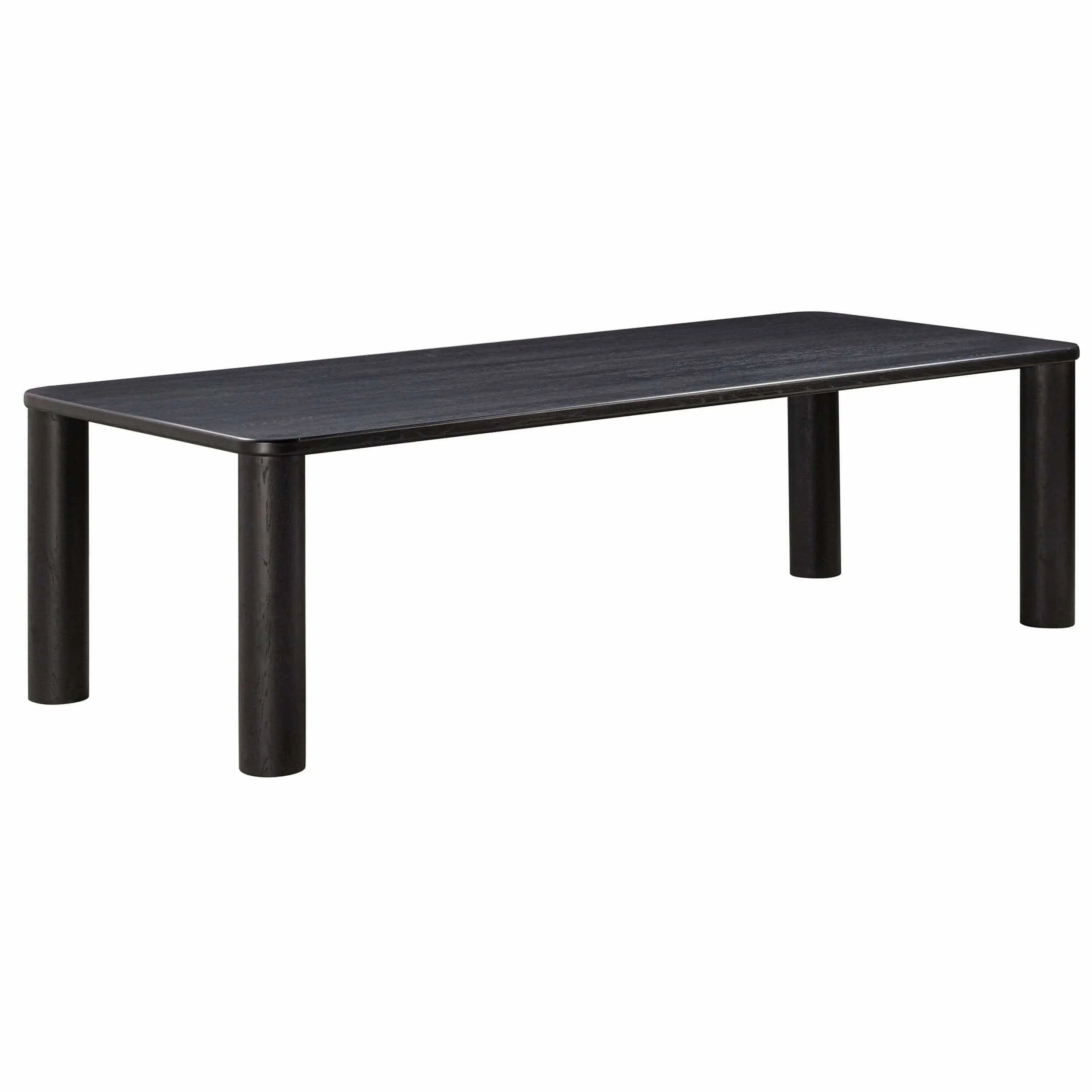 Akola Rectangular Dining Table, Black