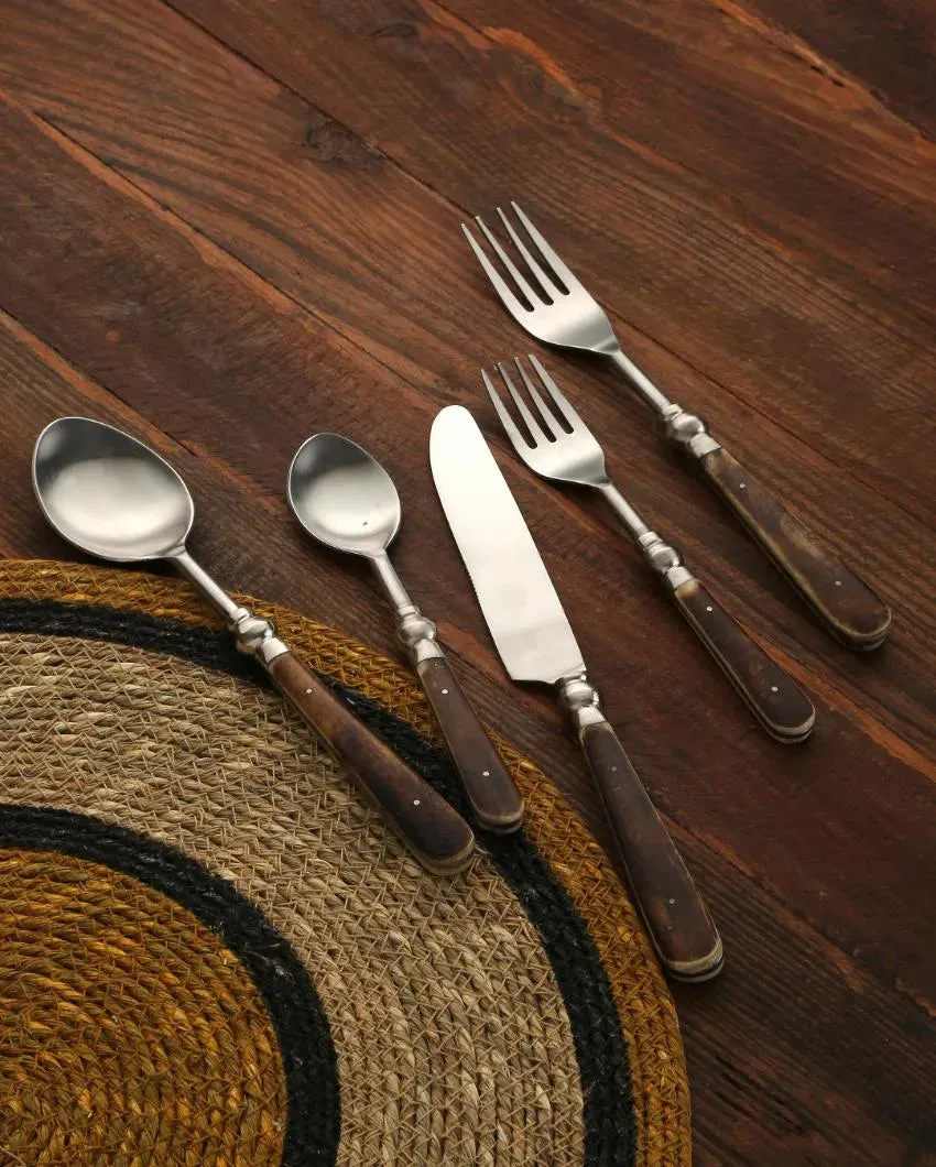 Antique Finish Cutlery | Set of 5