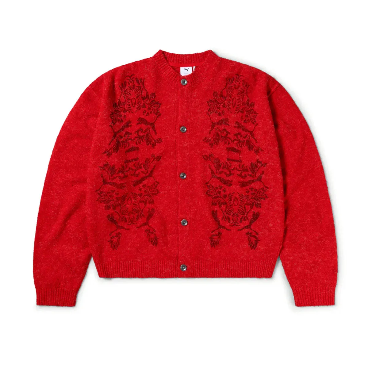   Aries Print Cardigan 'Red'