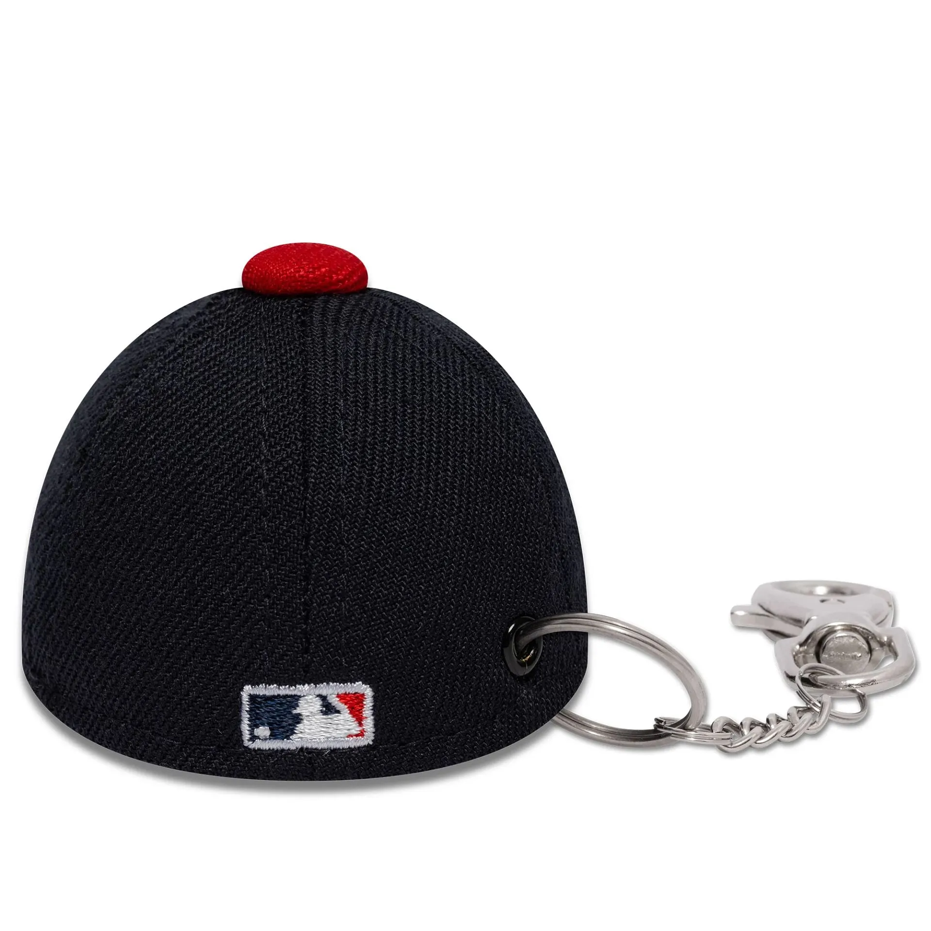 Atlanta Braves MLB Mini Cap Navy Key Chain