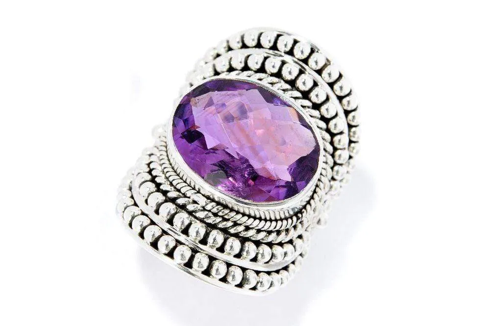 Beloved Ring- Amethyst