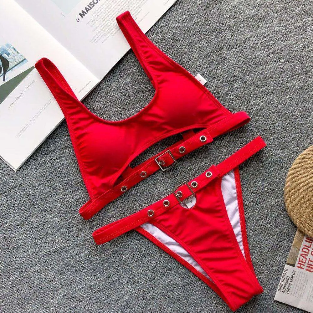 bikini set high cut