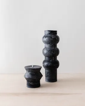 Black Totem Pillar Candles