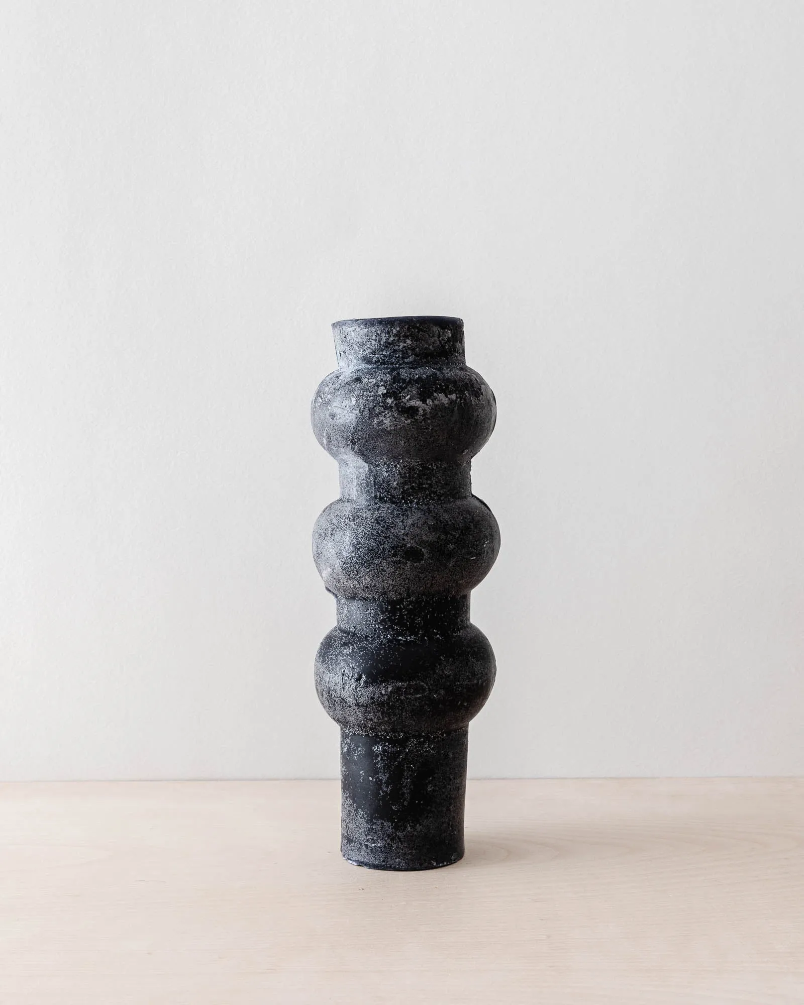 Black Totem Pillar Candles