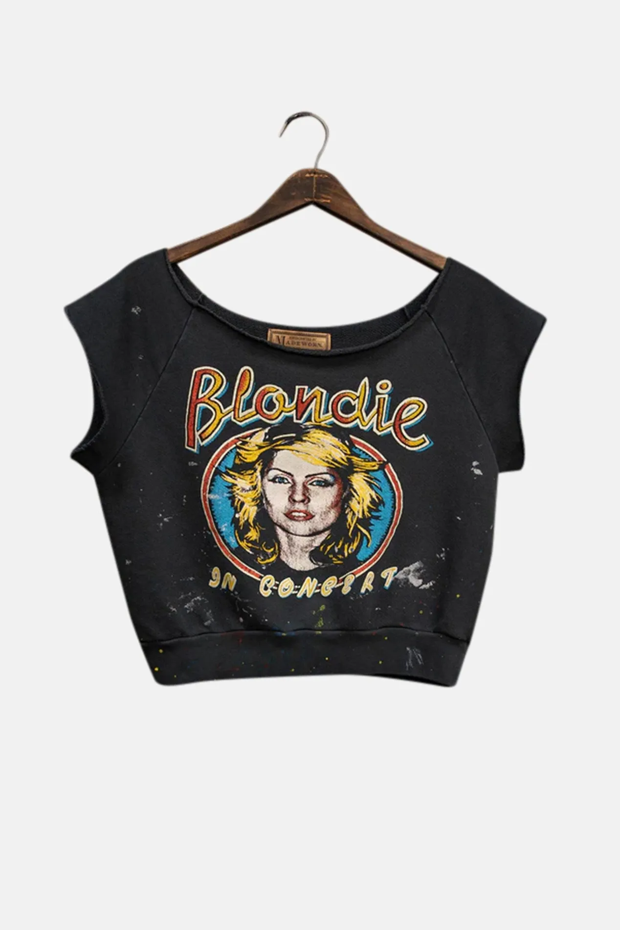 Blondie Cut Sweatshirt Coal Pigment