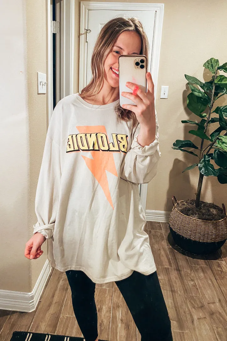 Blondie Oversized T-shirt | FINAL SALE