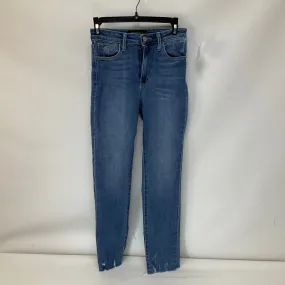 Blue Denim Jeans Skinny Just Black, Size 0