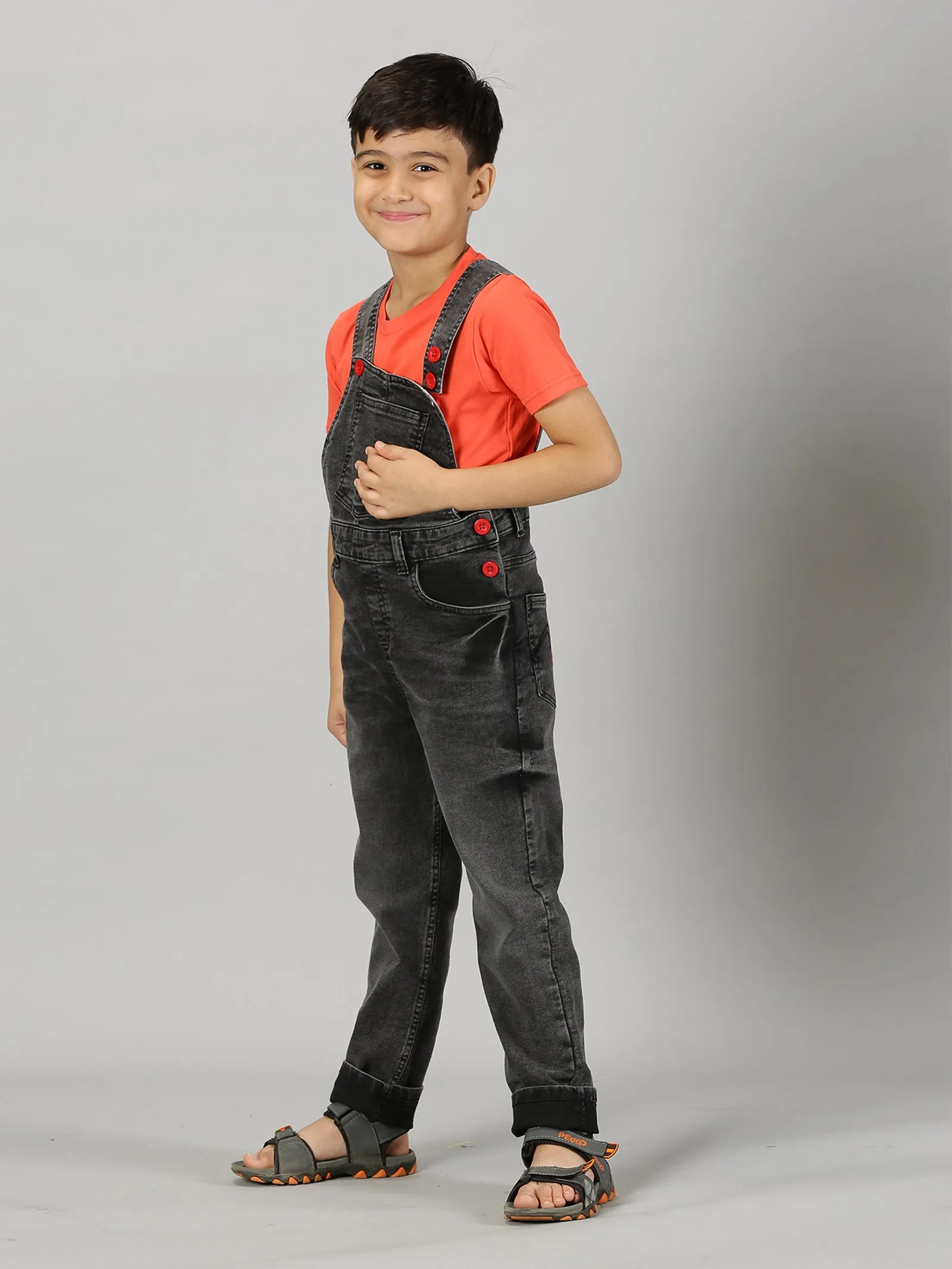 Boys Denim Dungaree Pant