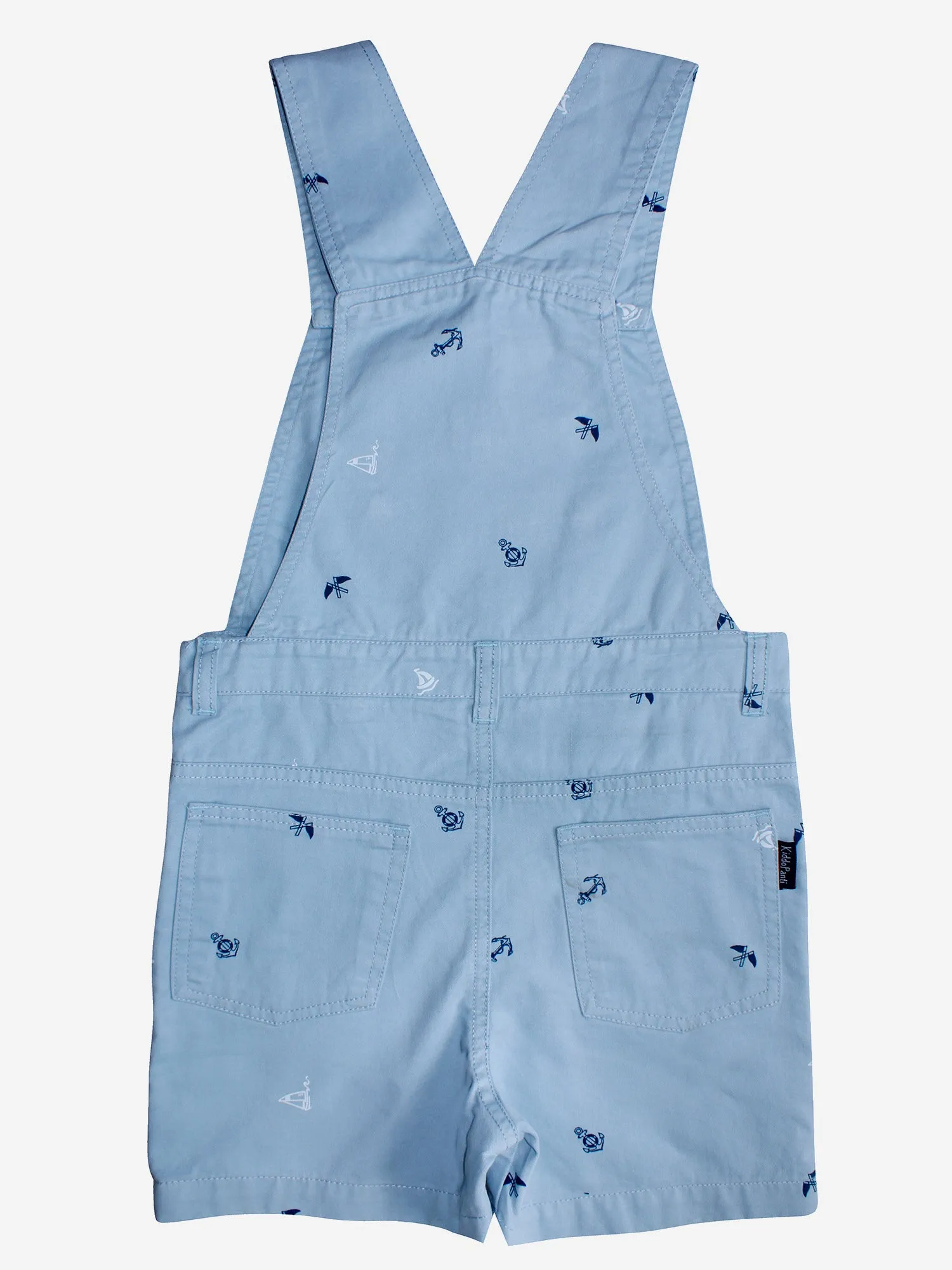 Boys Denim Dungaree Shorts