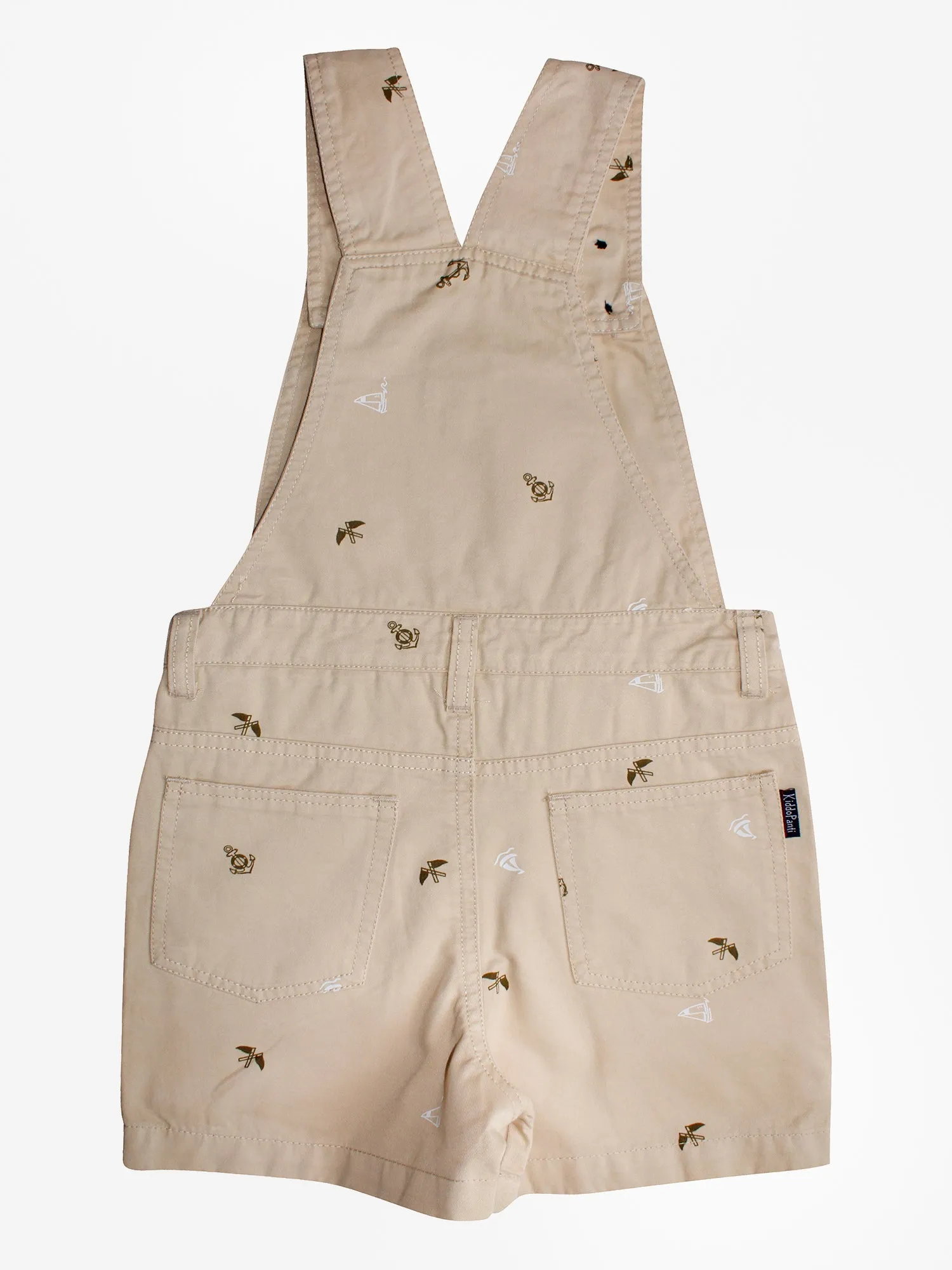 Boys Denim Dungaree Shorts