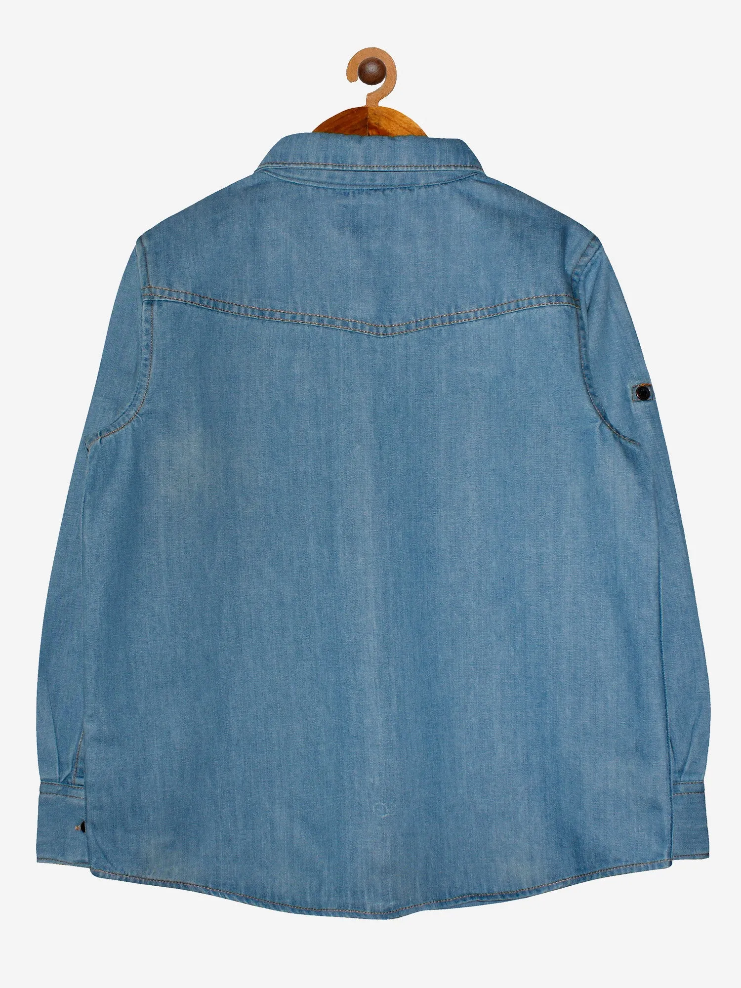 Boys Full Sleeve Denim Shirt