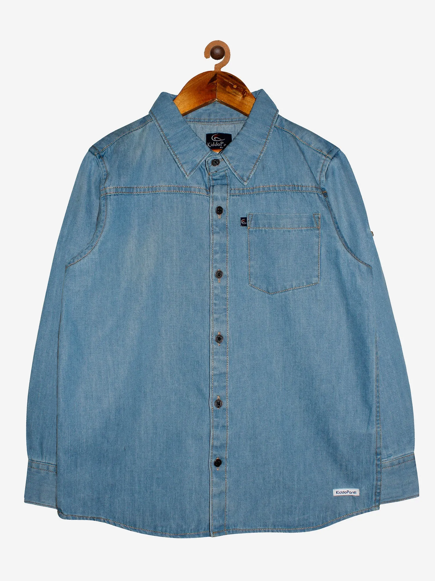 Boys Full Sleeve Denim Shirt