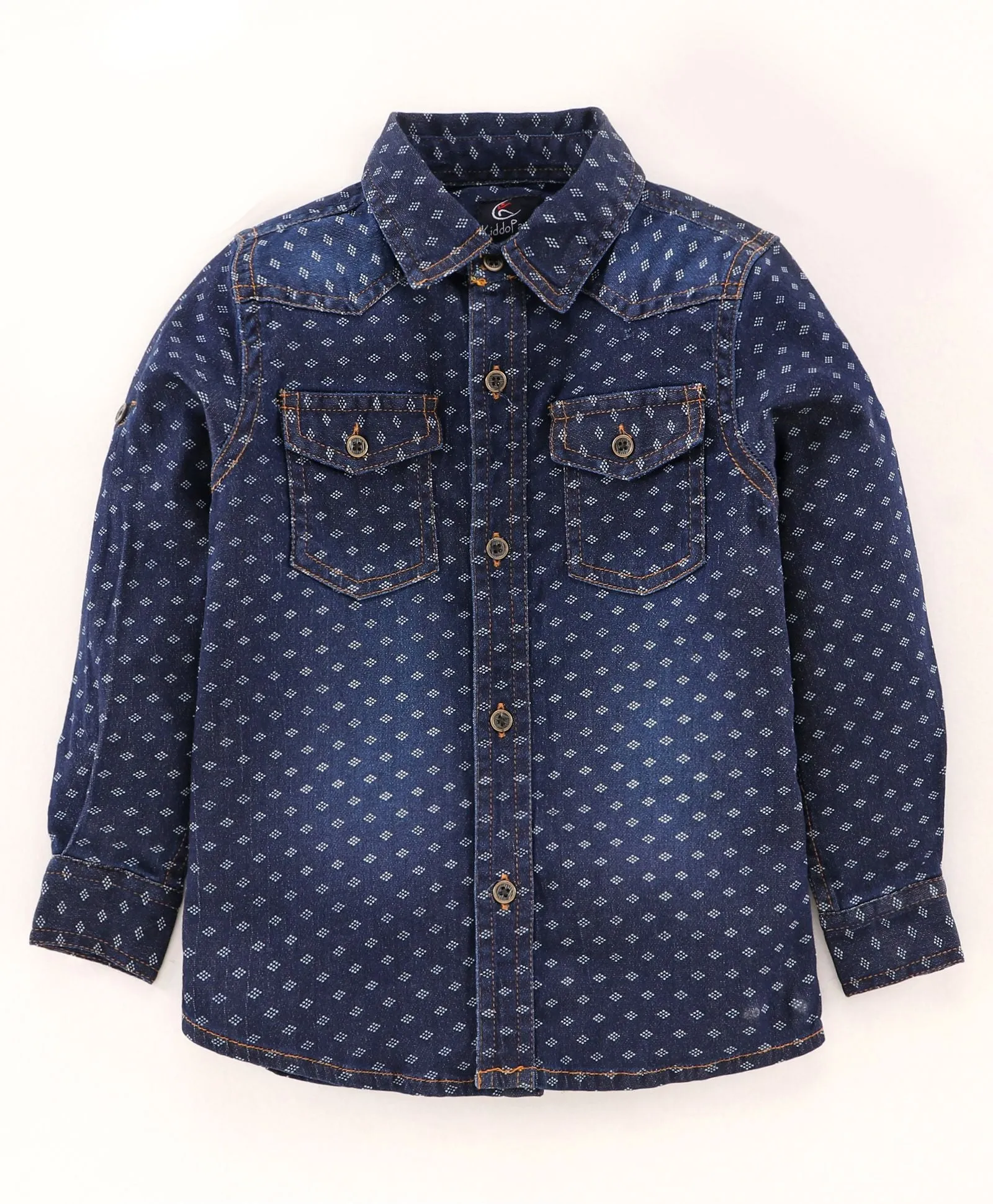 Boys Full Sleeves Denim Shirt