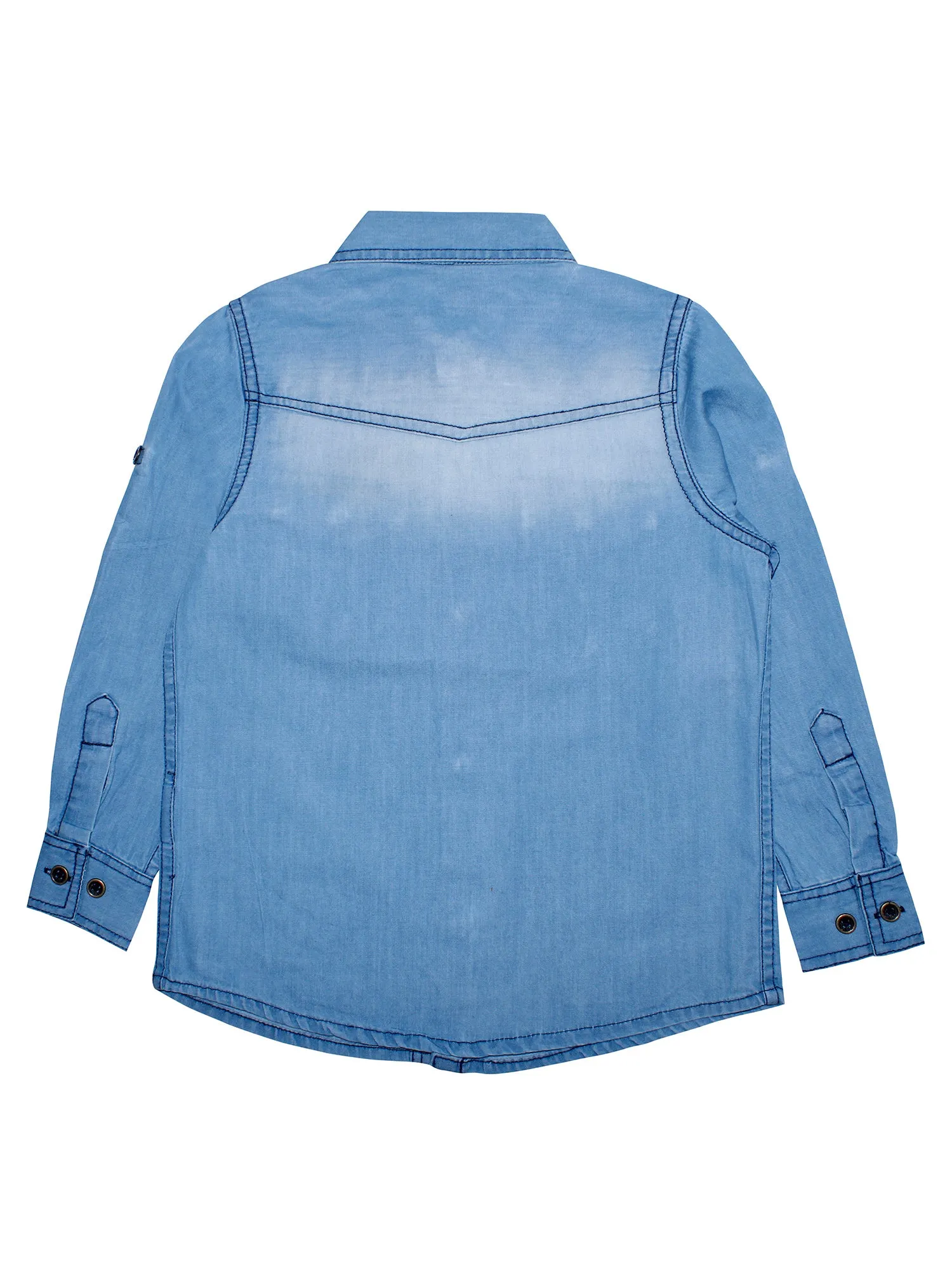 Boys Full Sleeves Denim Shirt