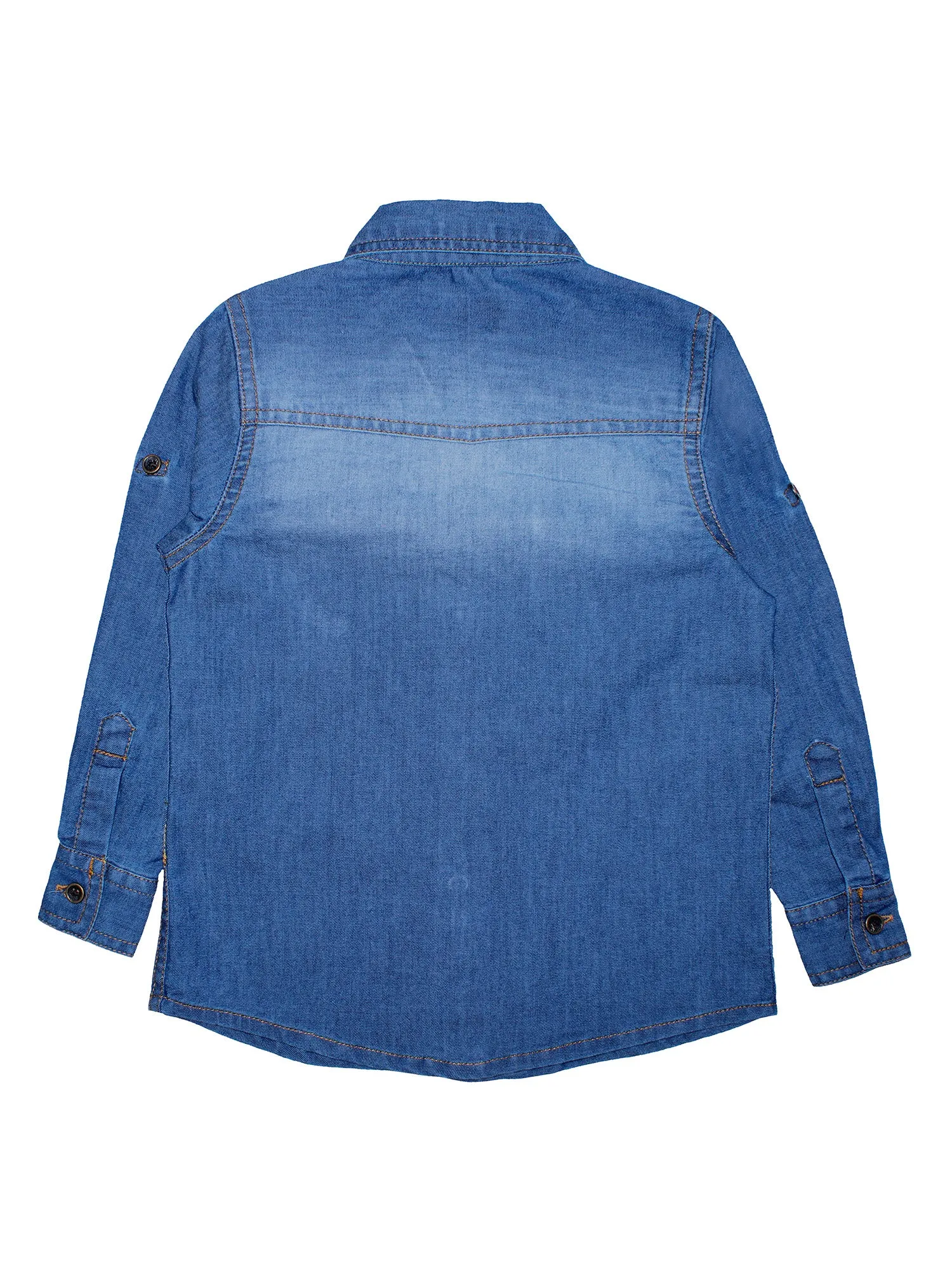 Boys Full Sleeves Denim Shirt