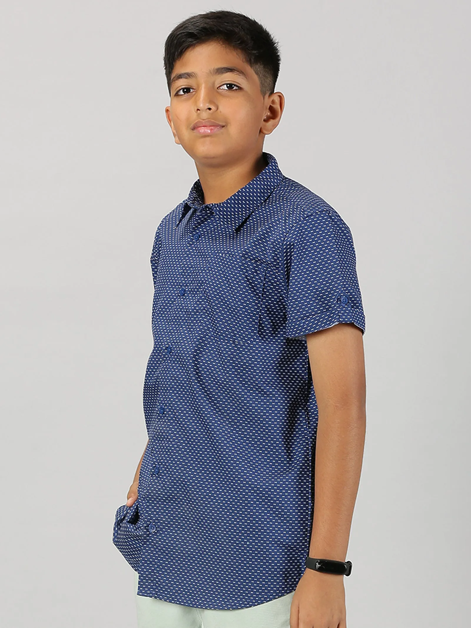 Boys Half Sleeve Shirt