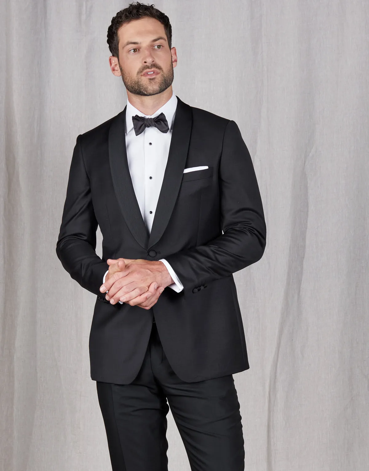 Bryan Black Tuxedo Dinner Jacket