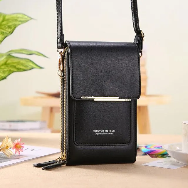 Buylor Soft Leather  Crossbody Shoulder Bag