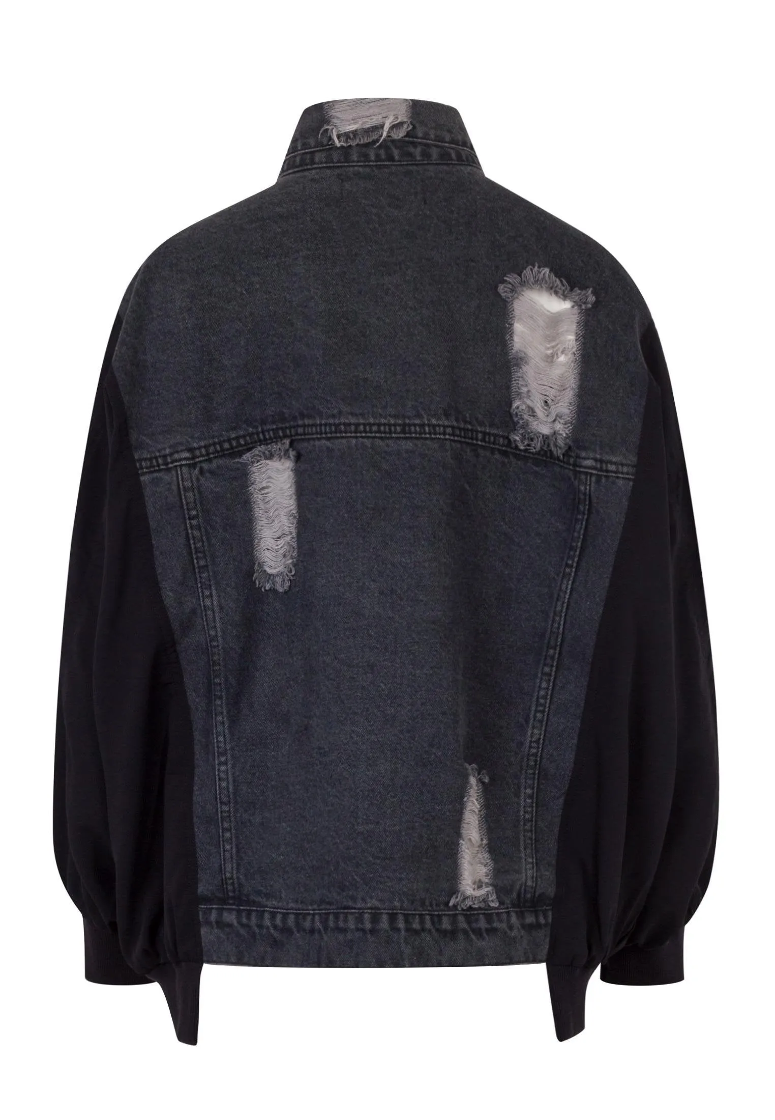 CAPRICORN DENIM JACKET WASHED BLACK