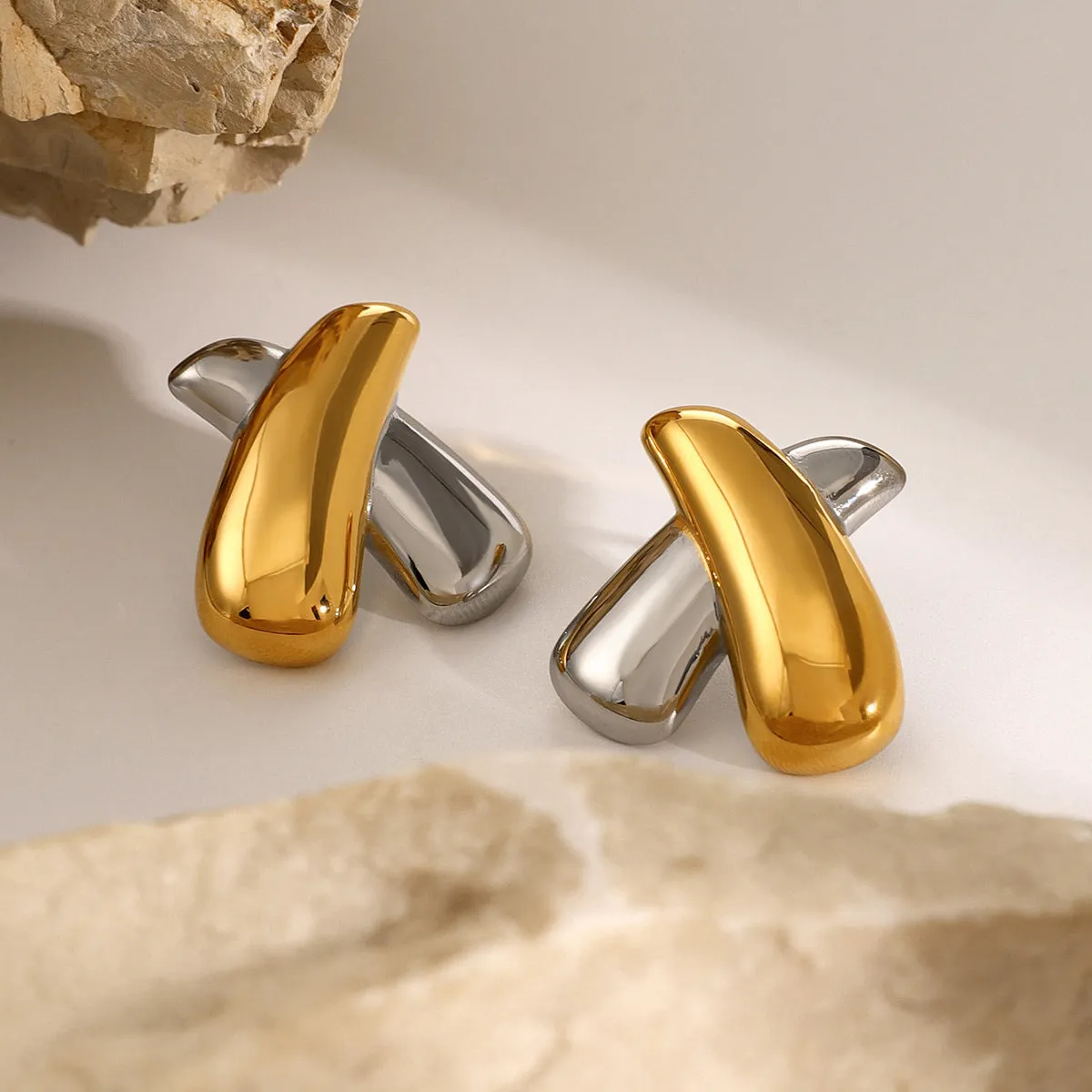 Catarina Gold Earrings