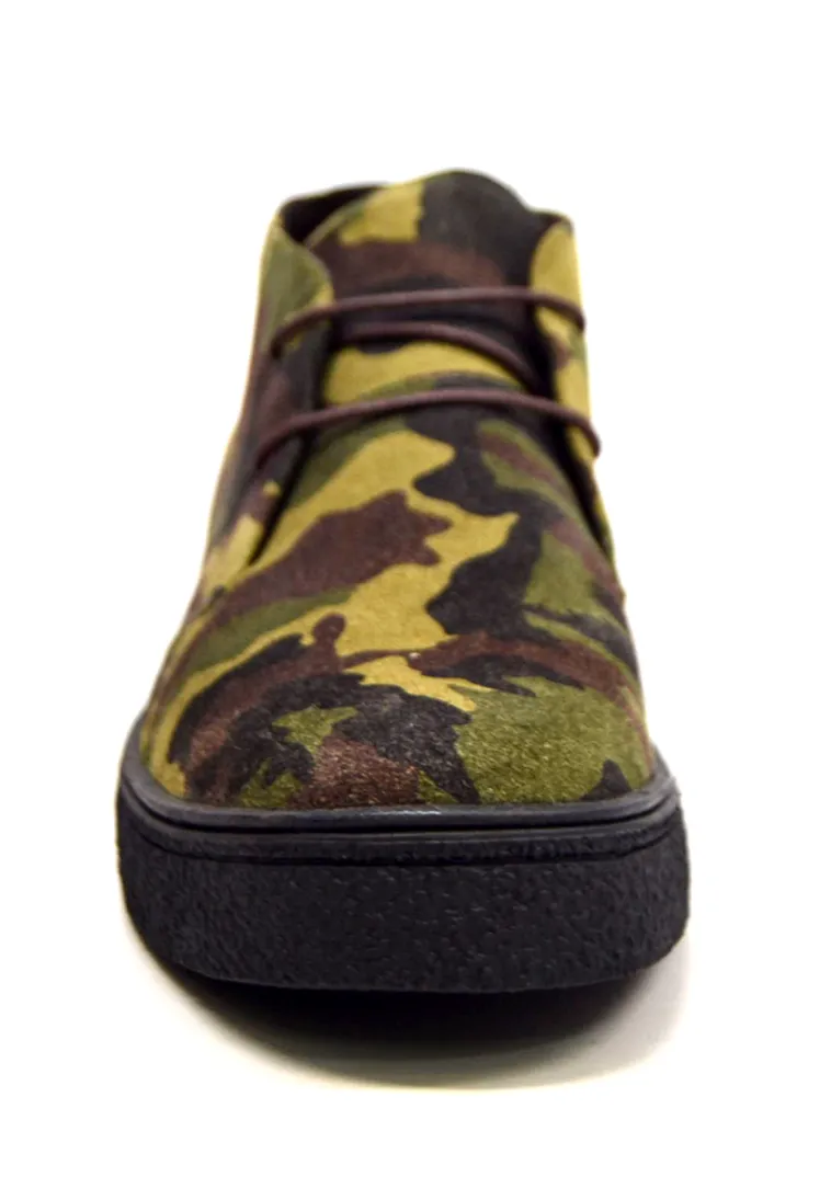 Classic PlayBoy Suede Camouflage Chukka Boots - Stylish and Comfortable