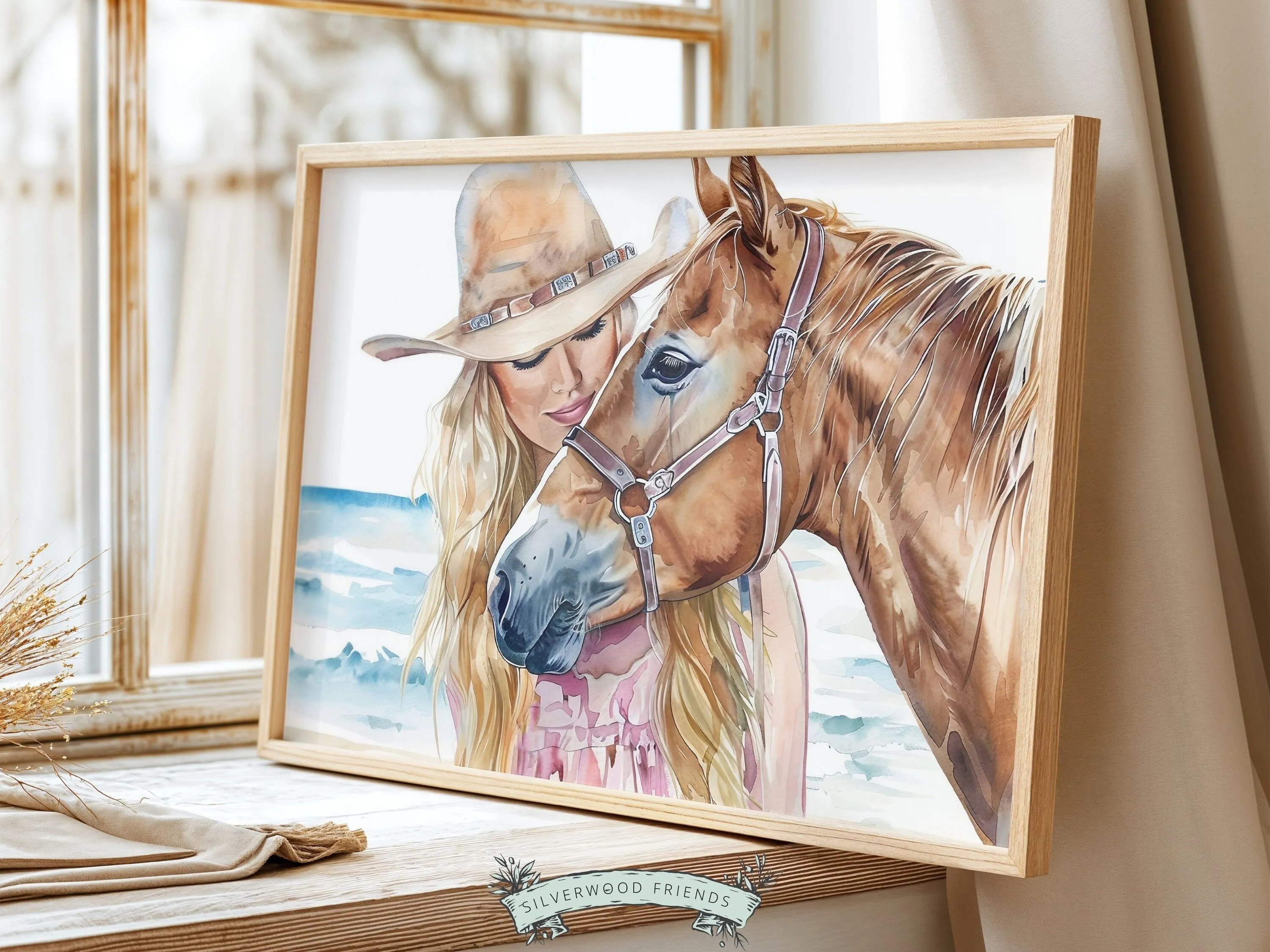 Coastal Cowgirl Print - 001