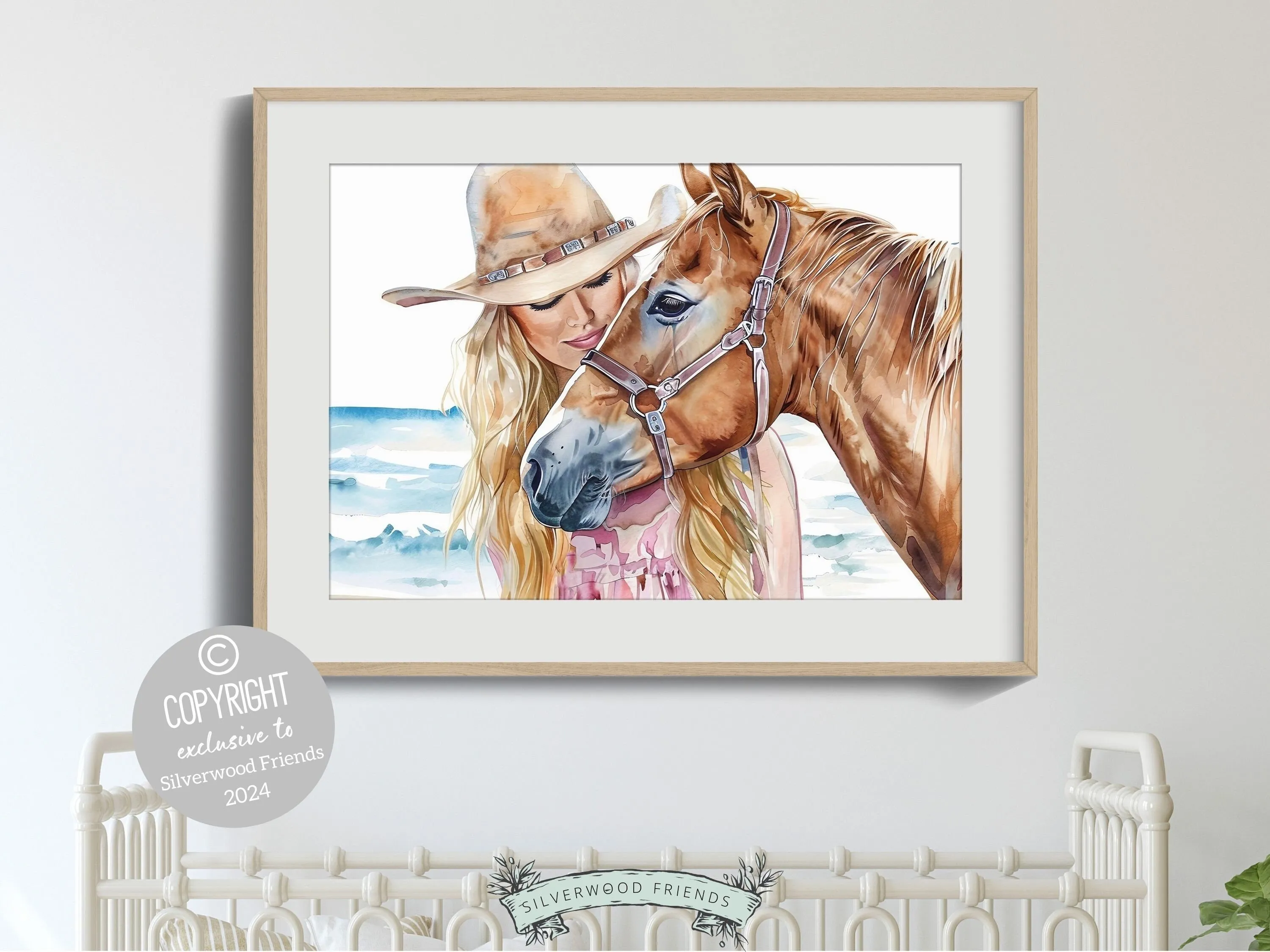 Coastal Cowgirl Print - 001