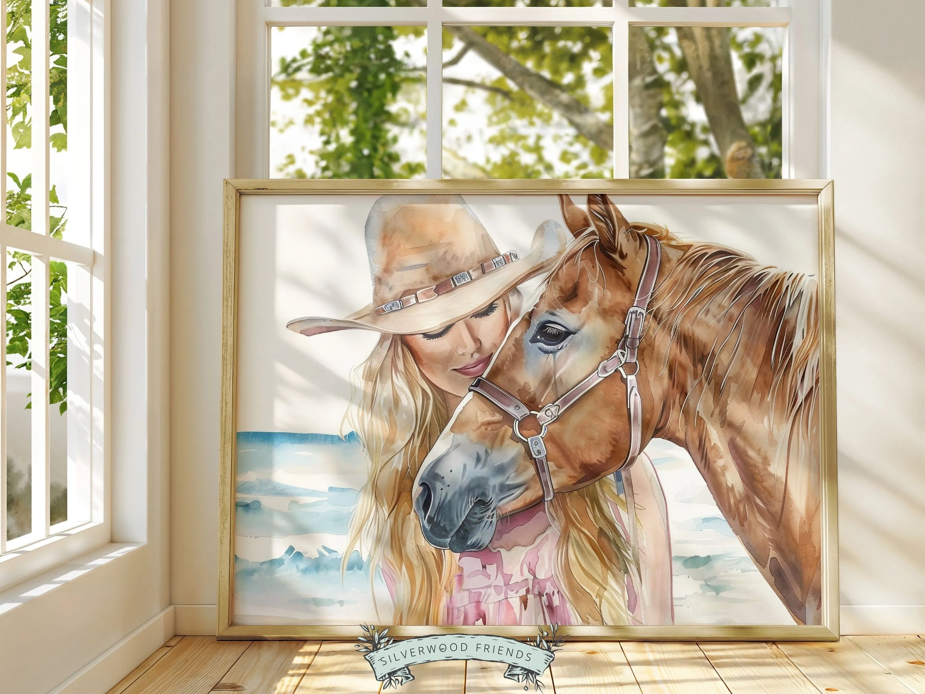 Coastal Cowgirl Print - 001