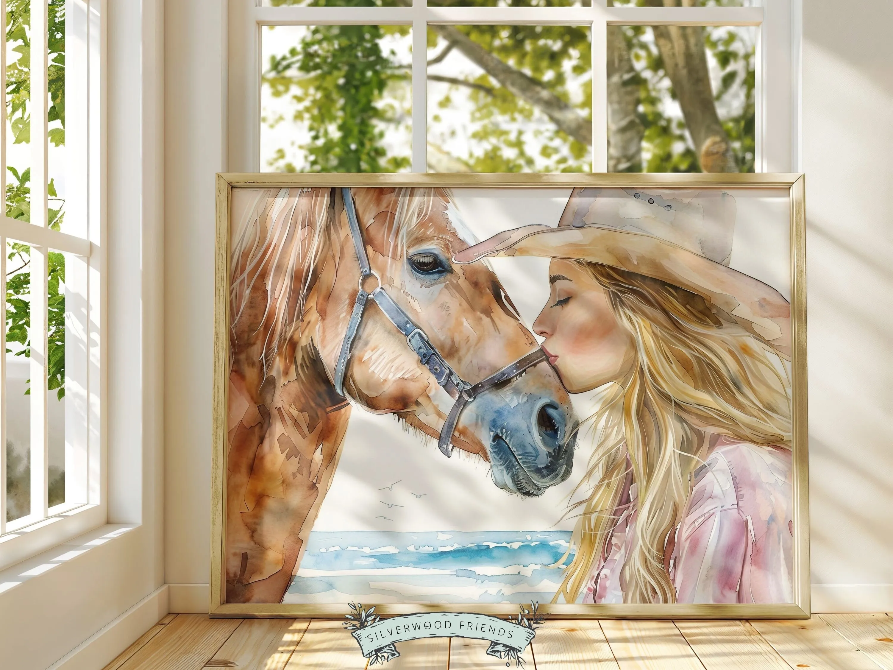 Coastal Cowgirl Print - 002