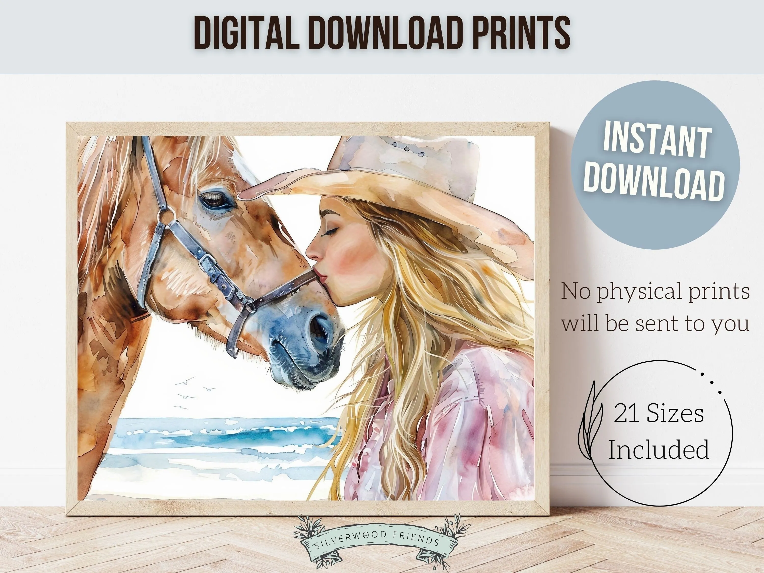 Coastal Cowgirl Print - 002