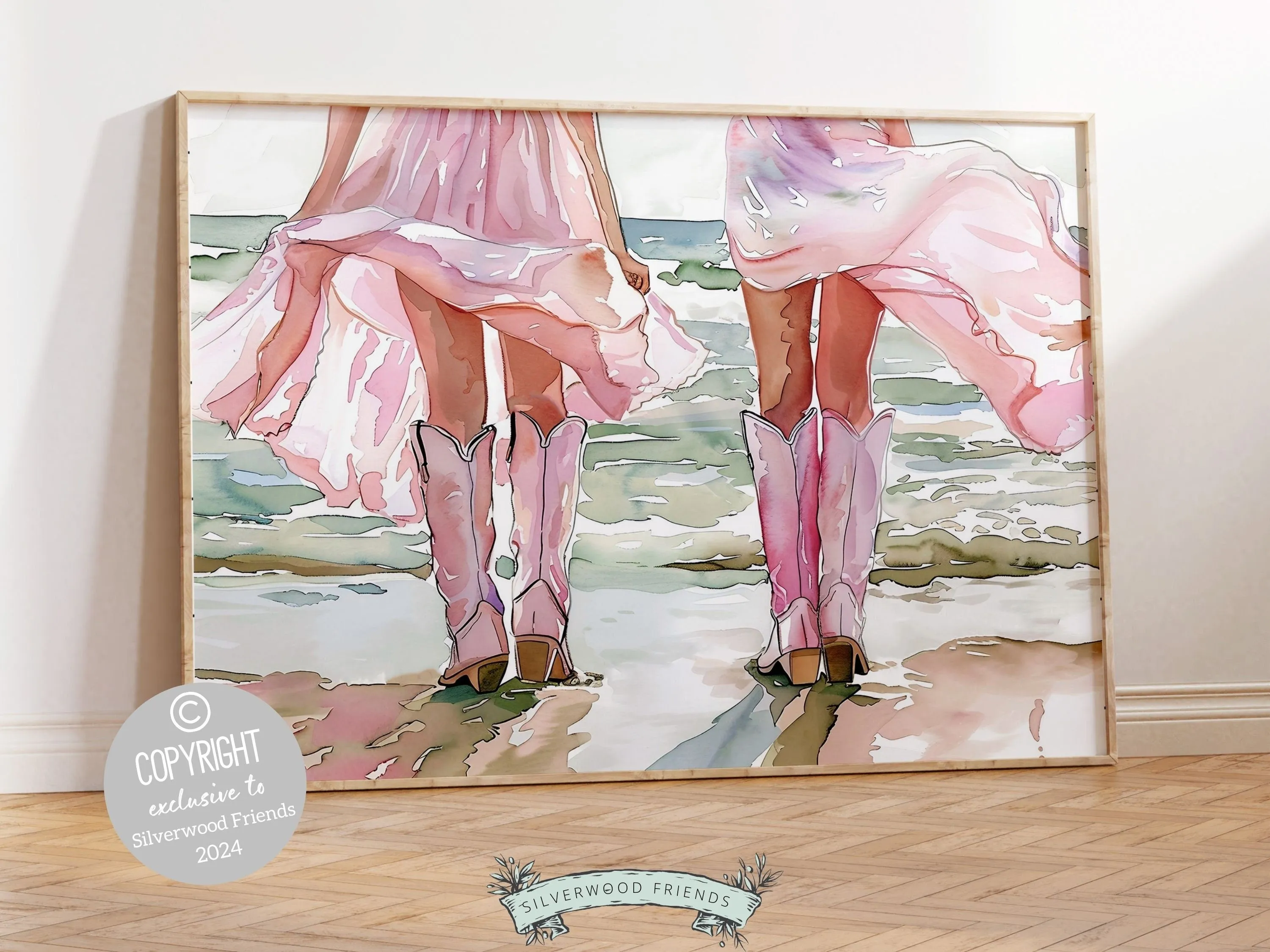 Coastal Cowgirl's Print - 001