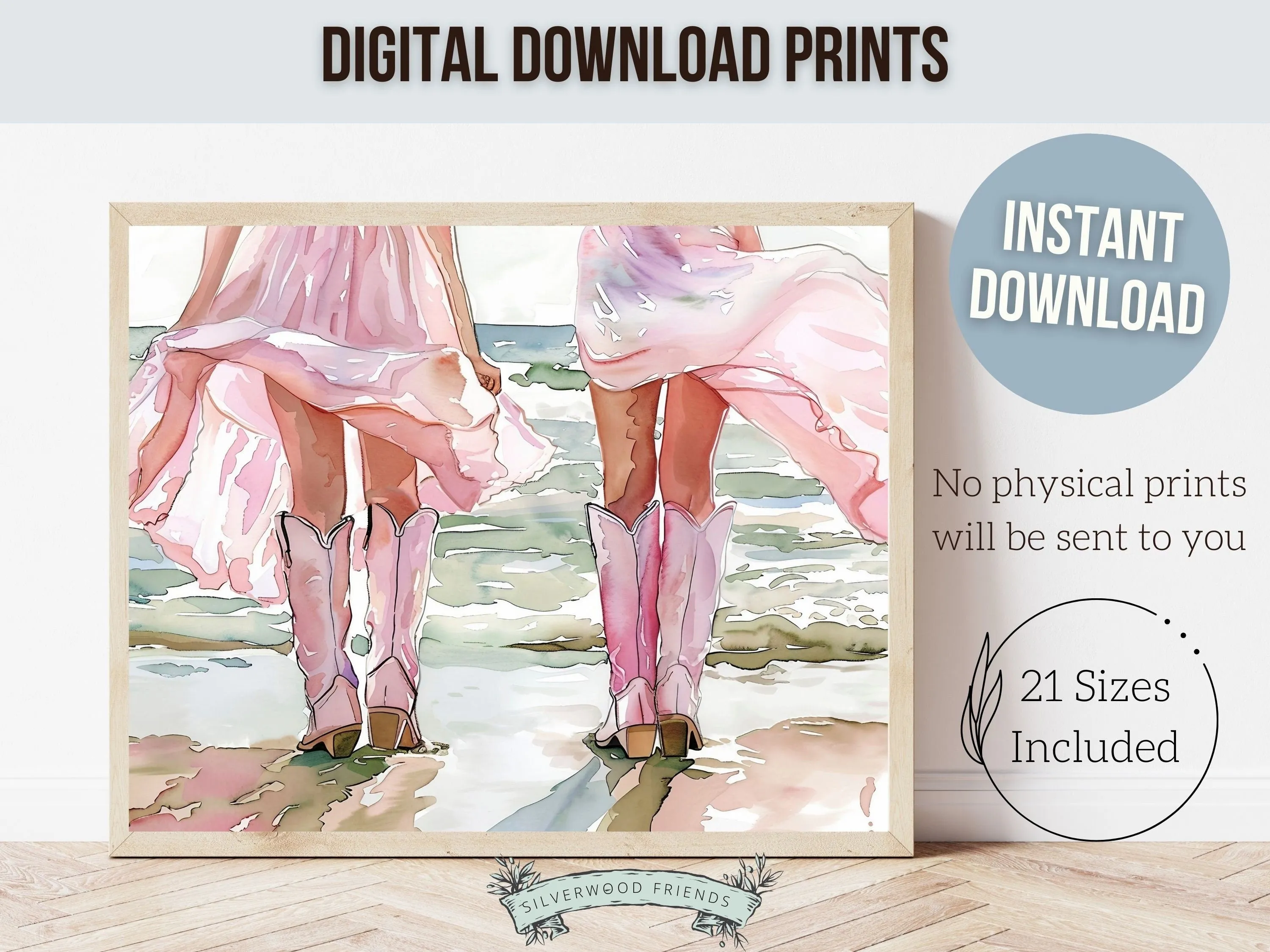 Coastal Cowgirl's Print - 001