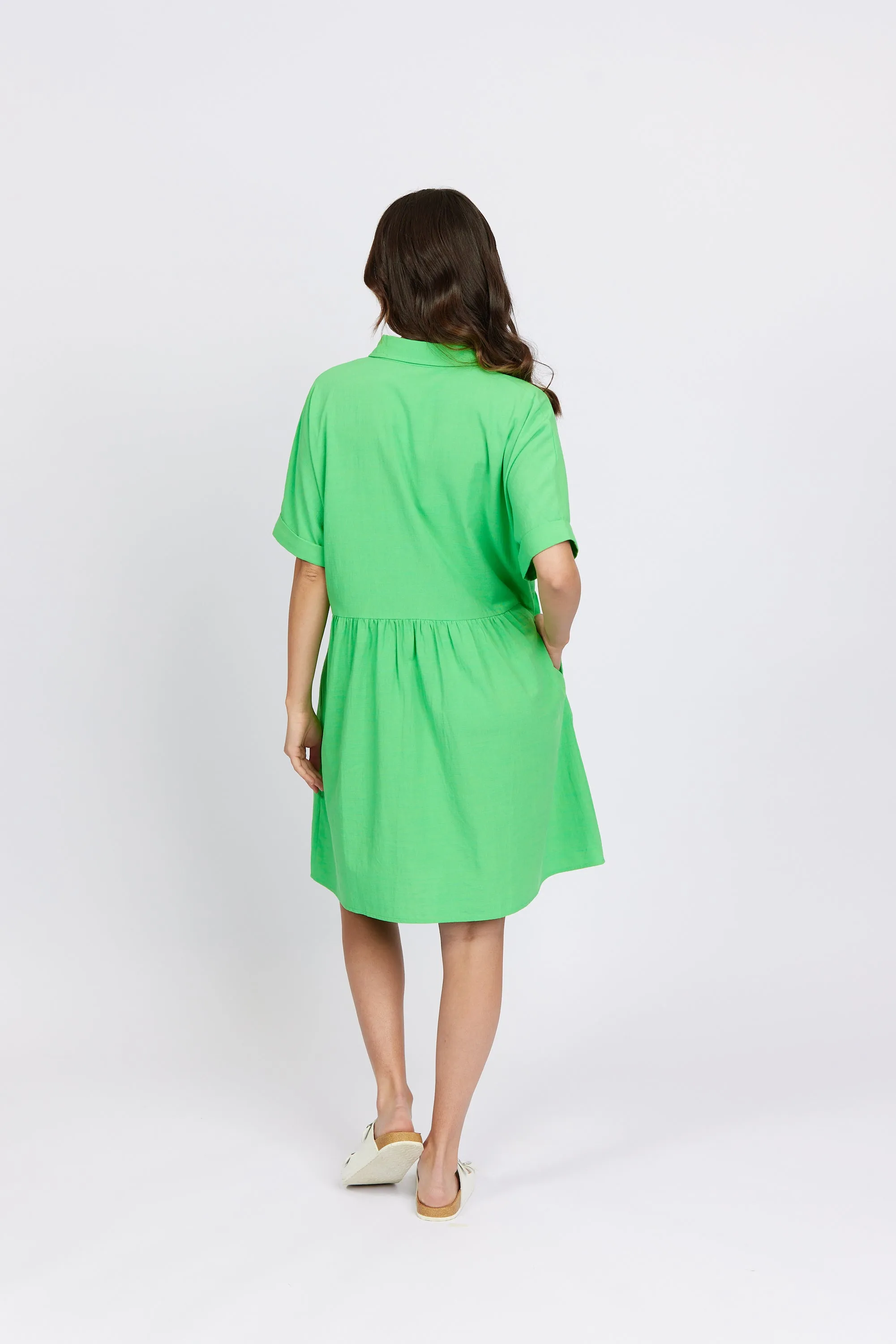 Cocoon Dress – Apple