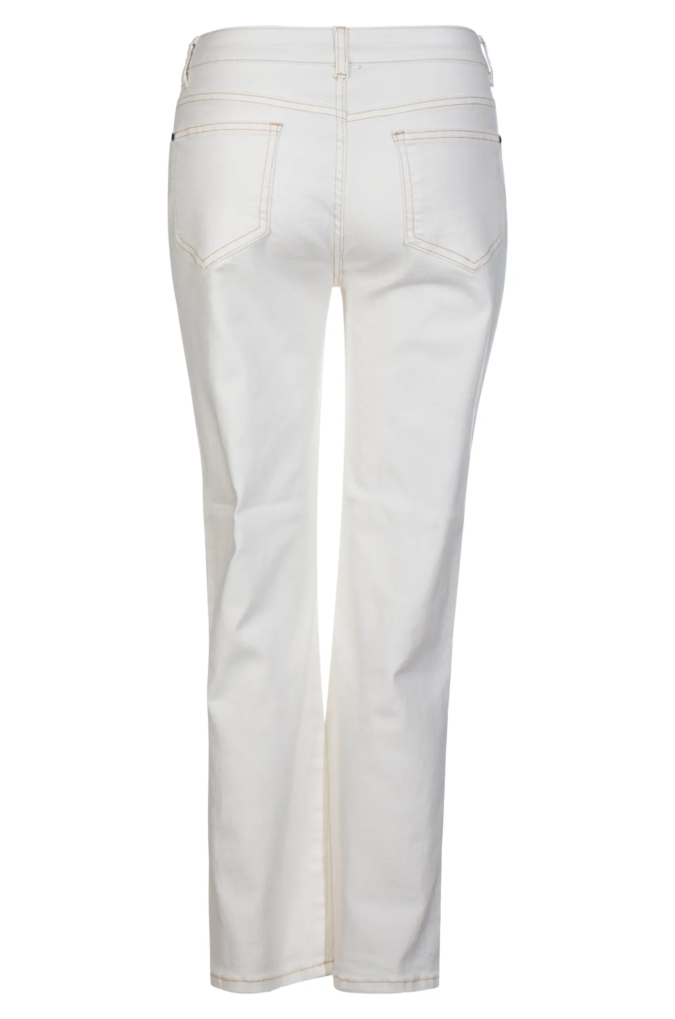 Coloured Denim Extra Short Jeans | IVORY | 6901ZZ