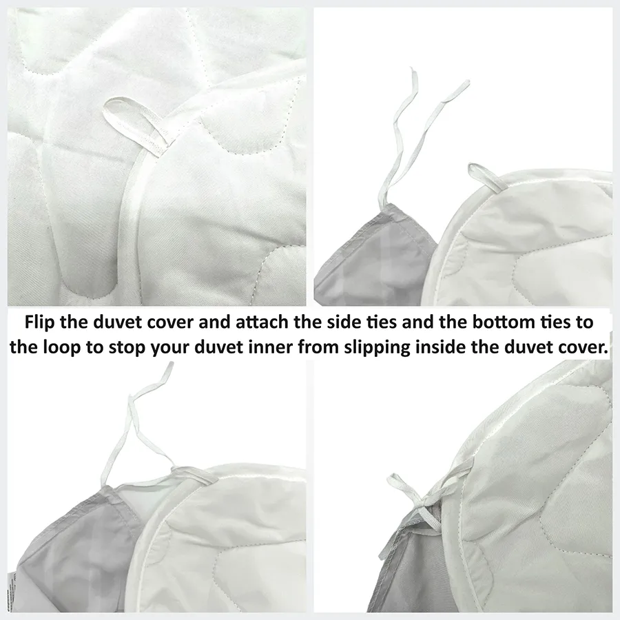 Comforter & Duvet Insert Gray