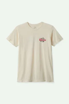 Coors Wayne S/S Standard T-Shirt - Natural