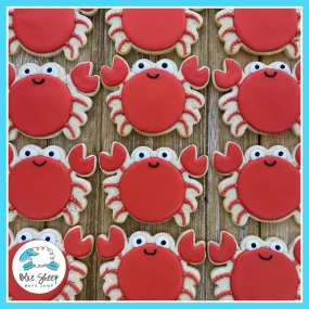 Crab Cookie Favors