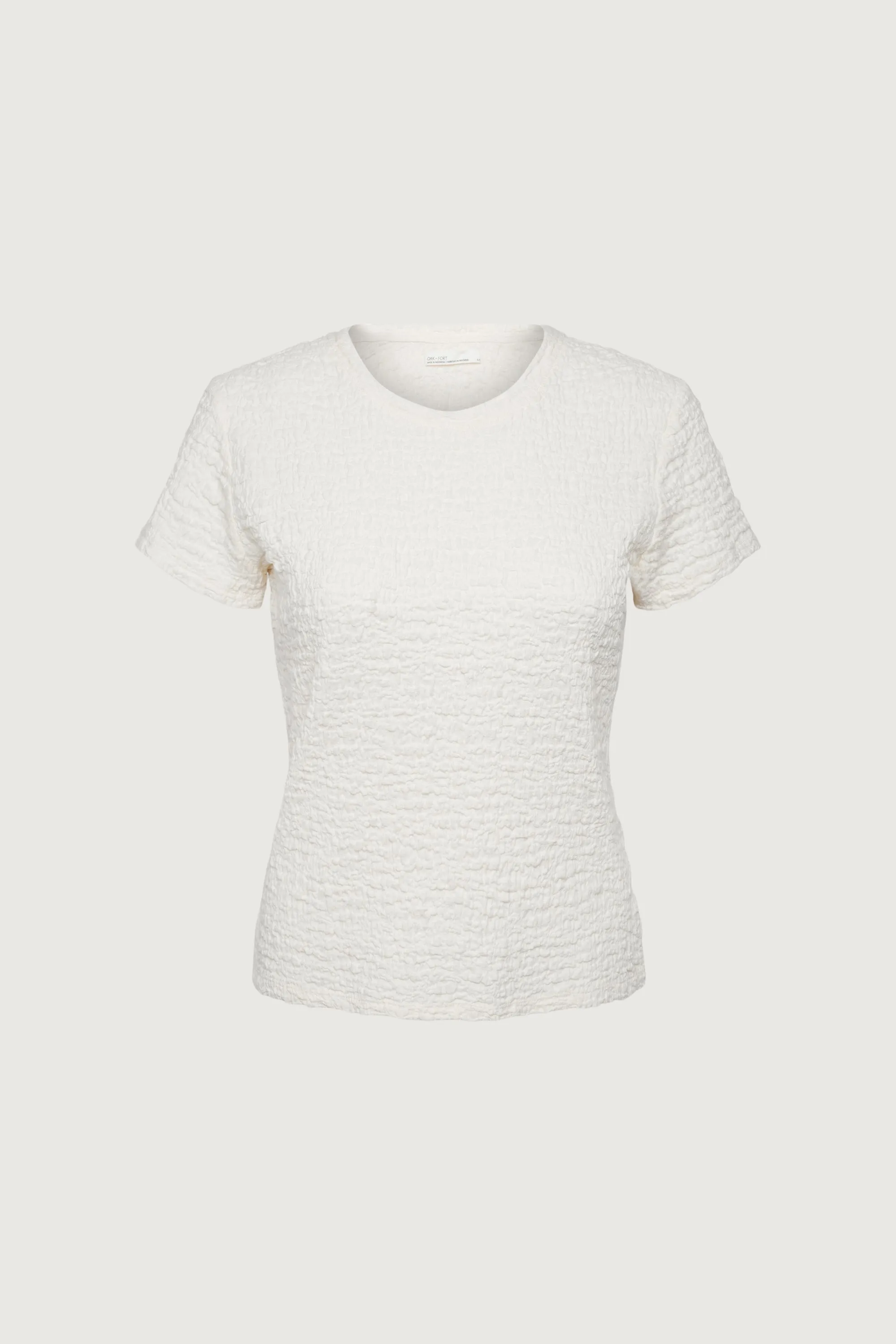 CRINKLE TEXTURED T-SHIRT