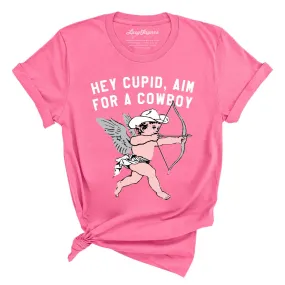 Cupid Aim For A Cowboy Tee