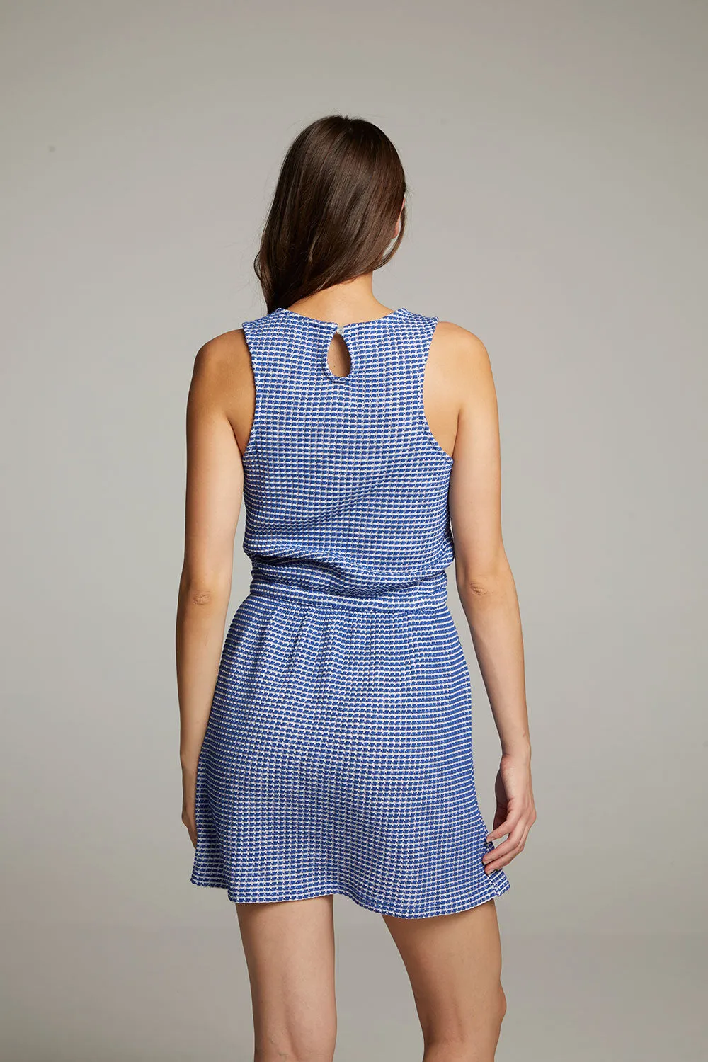 Delray Cobalt Blue Mini Dress