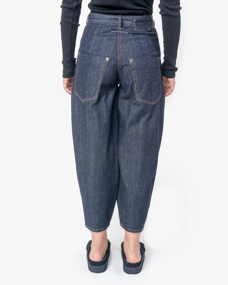 Denim Pants in Dark Blue