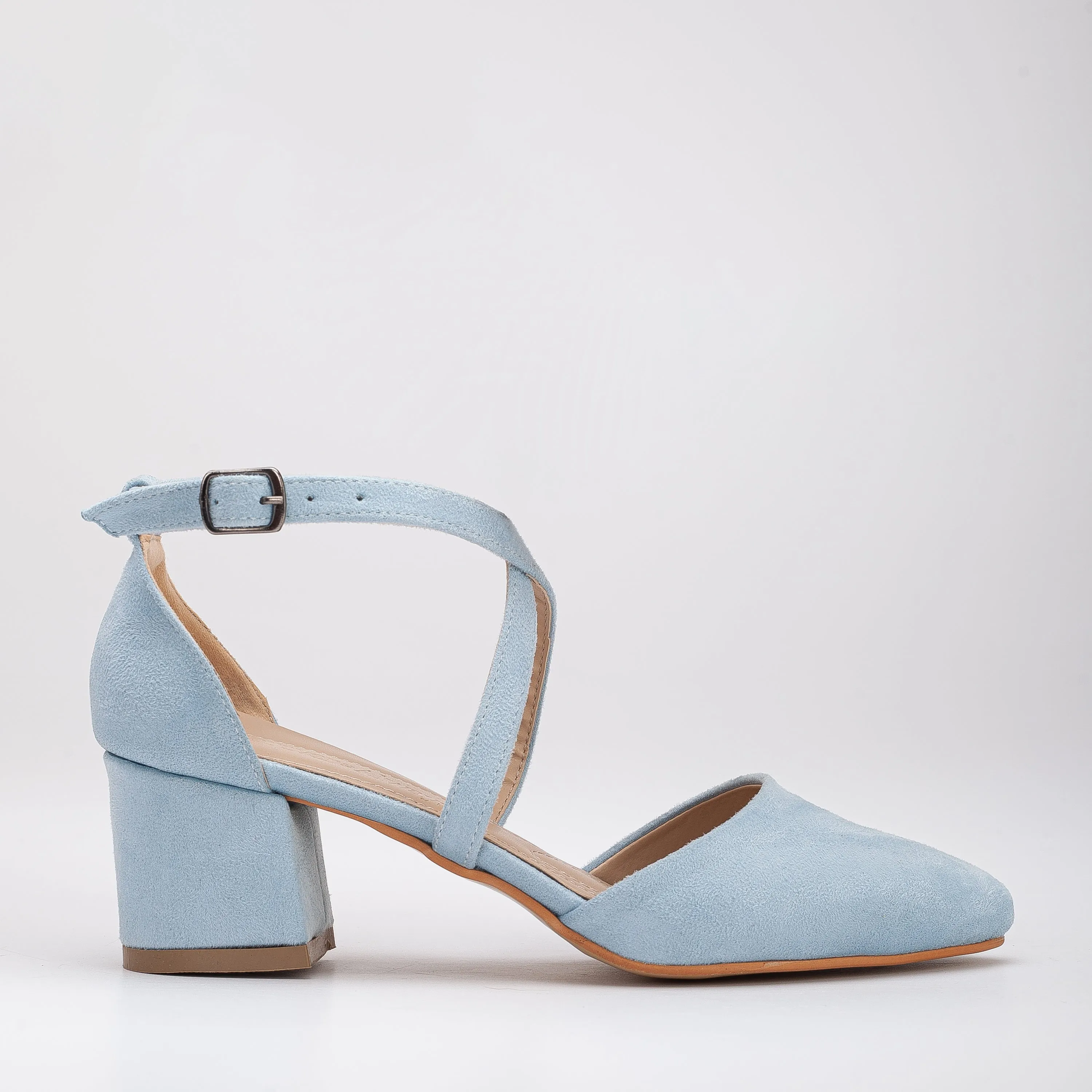 Dolly - Baby Blue Wedding Shoes