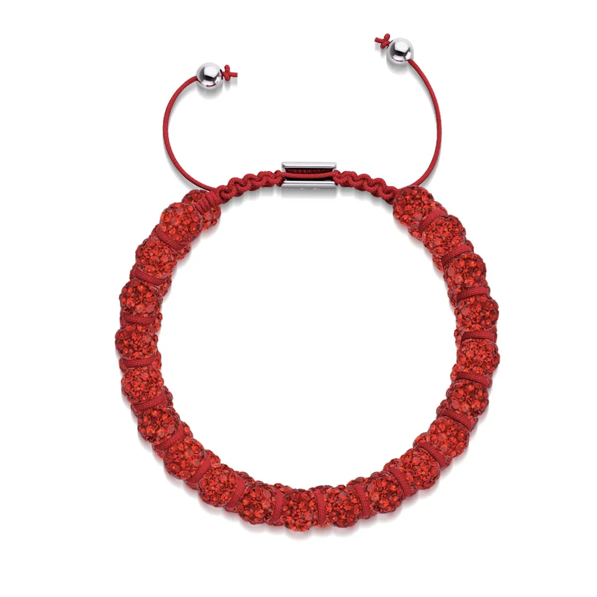 Double Ruby Kikiballa Crystal x Red String Vitality Bracelet