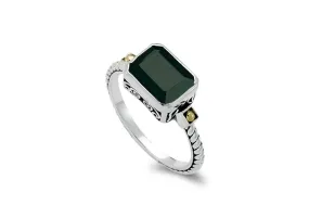 Eirini Ring- Black Spinel