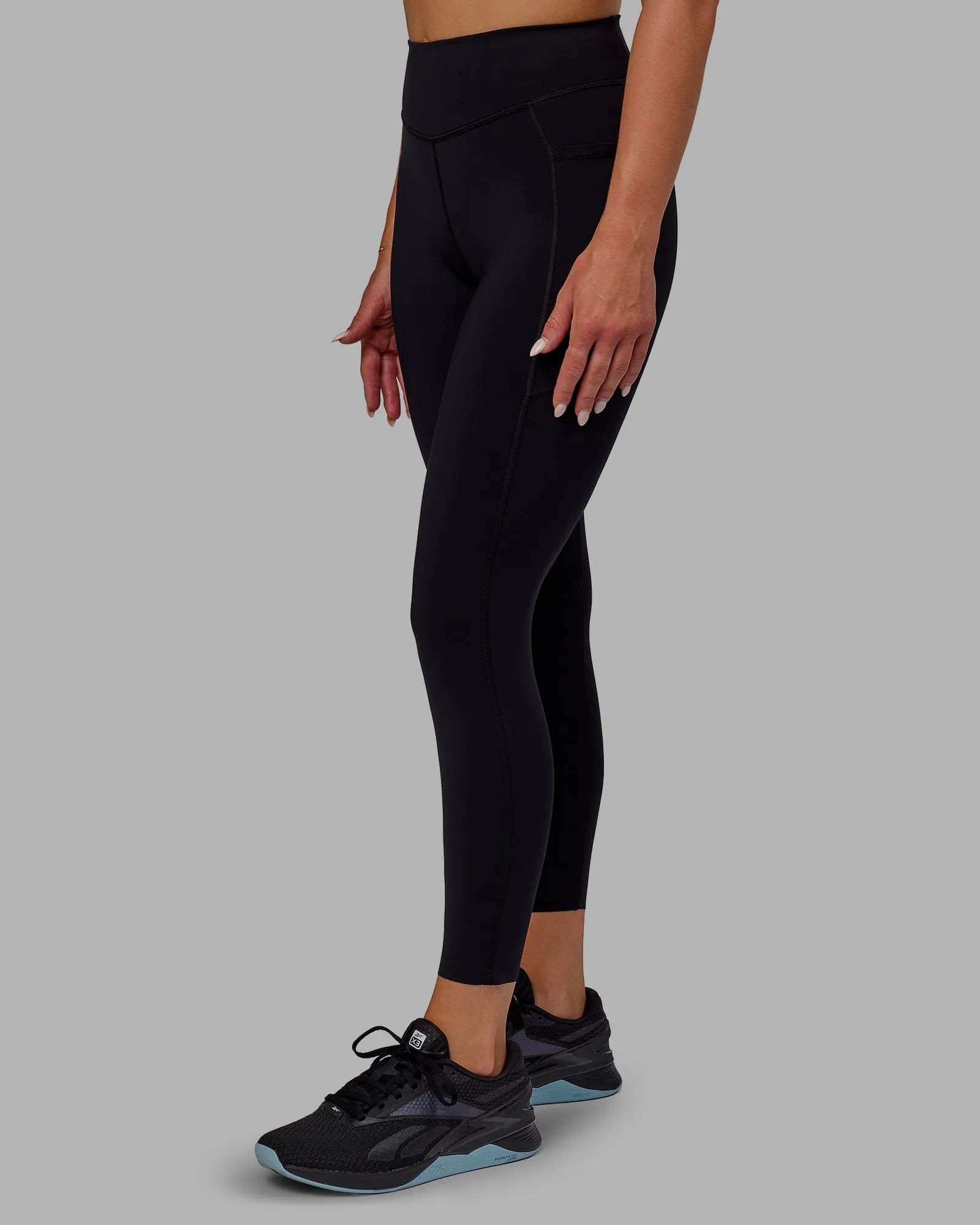 Elite 7/8 Length Leggings - Black