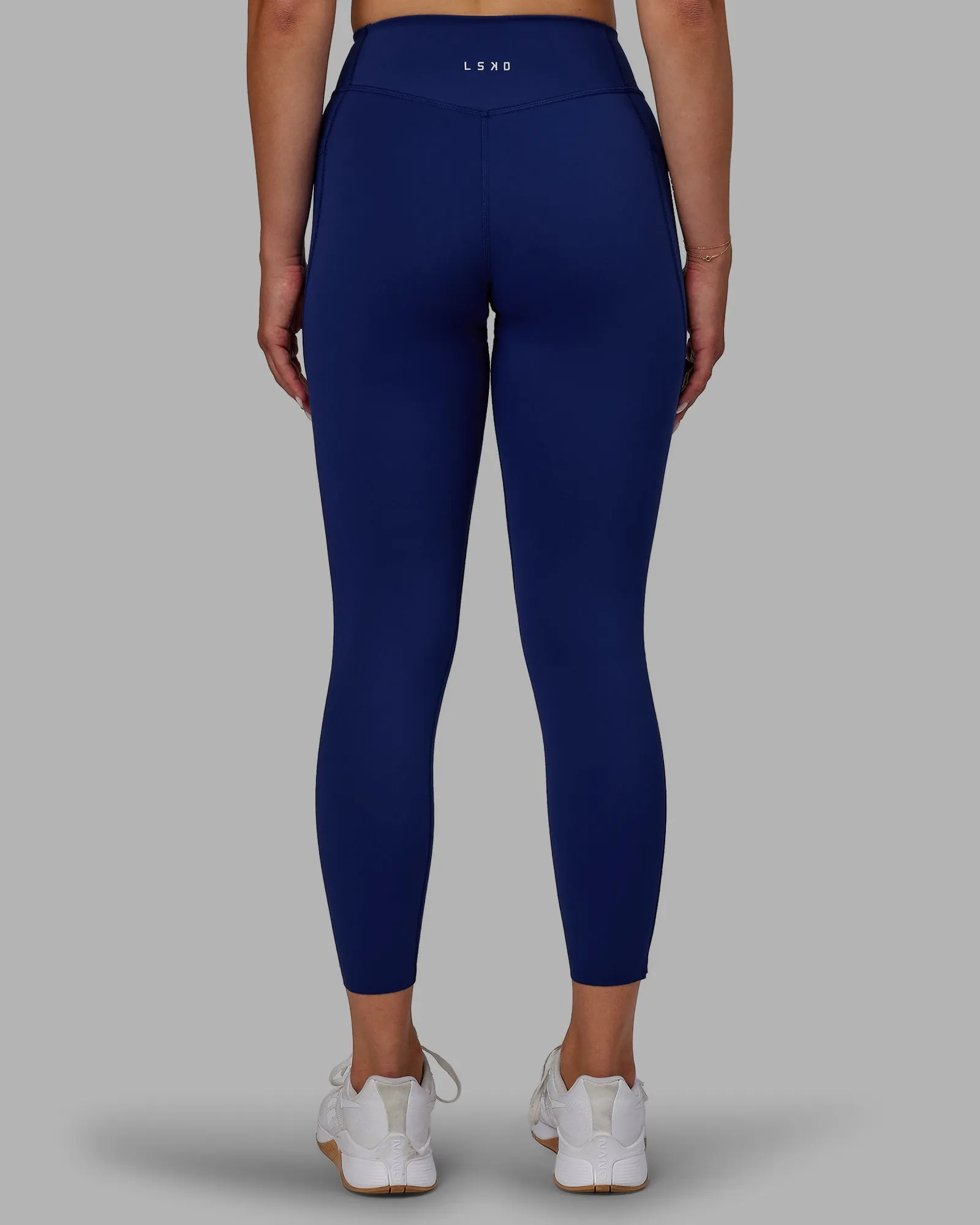 Elite 7/8 Length Leggings - Midnight Blue