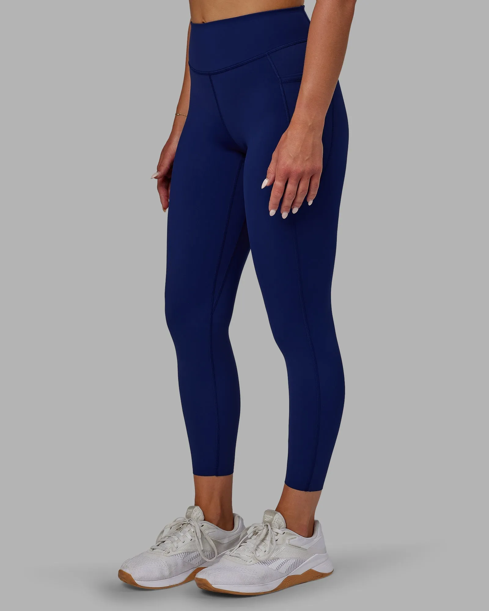 Elite 7/8 Length Leggings - Midnight Blue