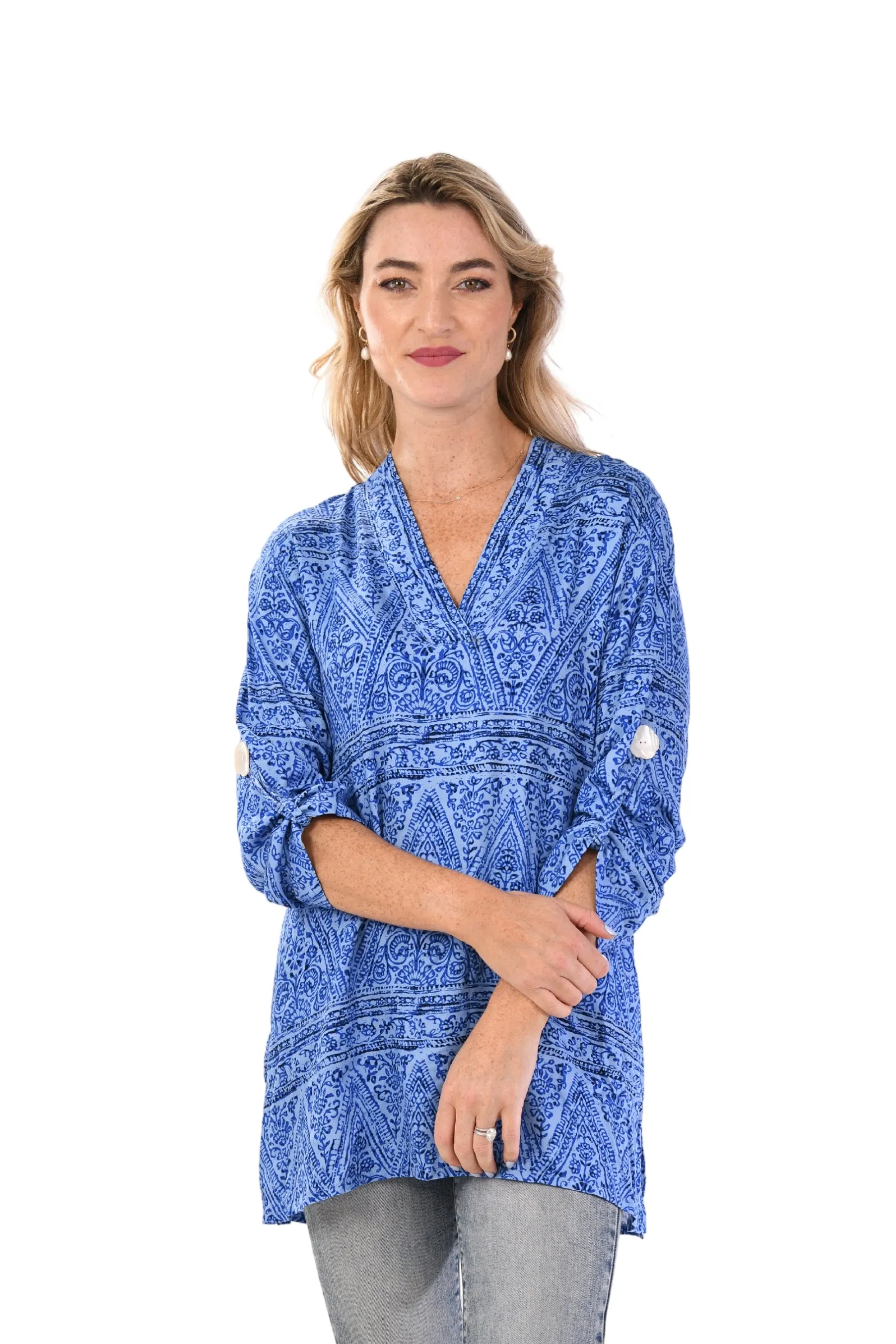 Exuma Tunic / Blue Denim